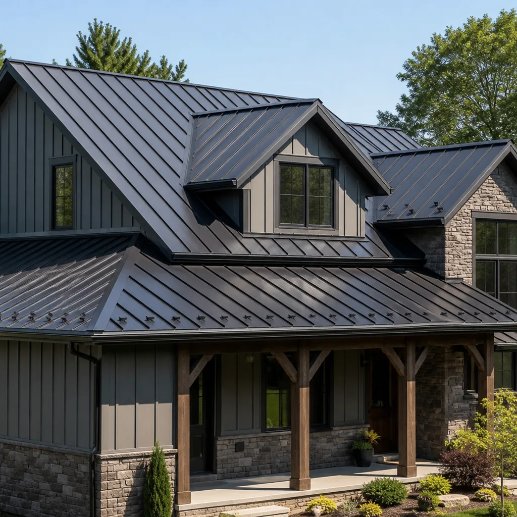 Metal roofing